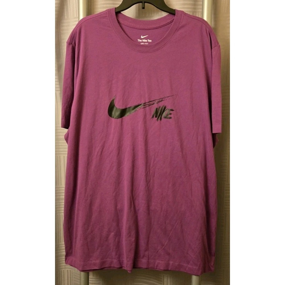 The Nike Tee Shirt Mens Size 3XL Purple Dri-Fit Activewear Short Sleeve Gym NWTS